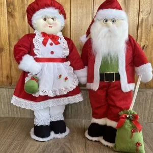 CASAL DE PAPAI NOEL E MAMÃE NOEL